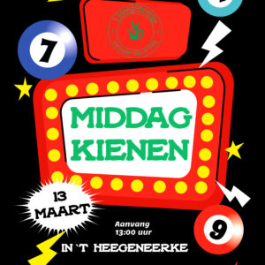 Kienen 13 maart