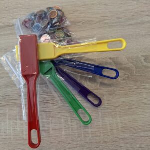 Magneet kienstok met dopjes
