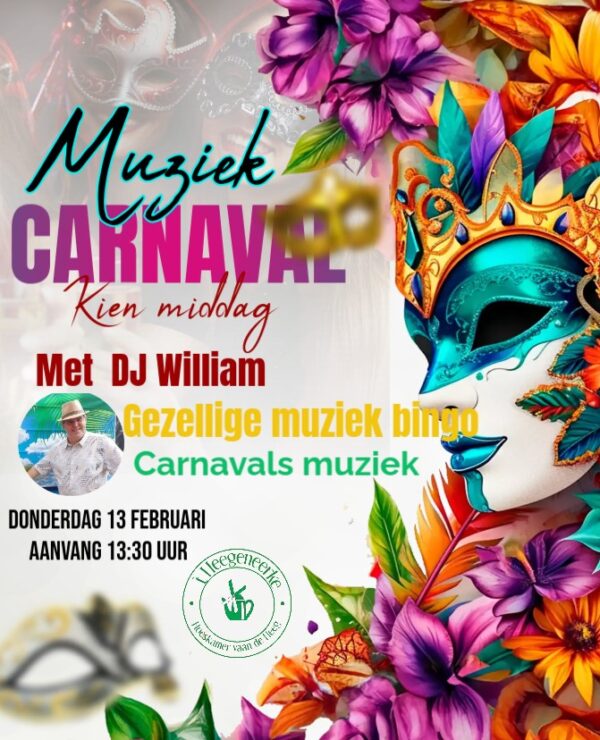 Carnavals muziek bingo