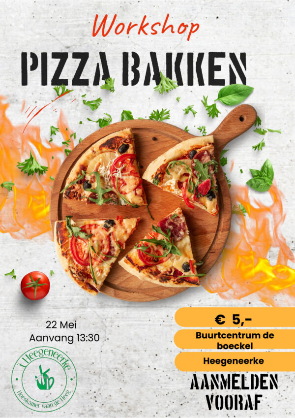 Workshop Pizza maken