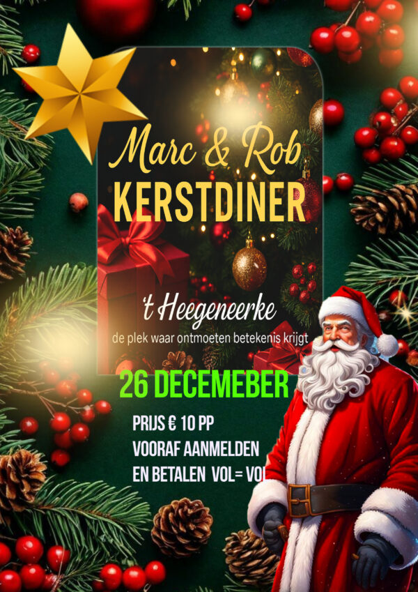 Marc&Robs kerstdiner