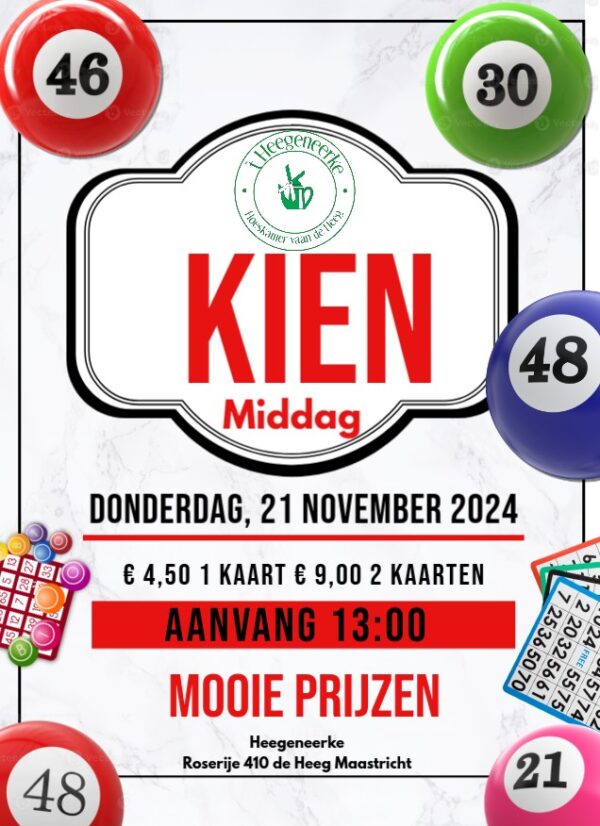 middag kienen 1